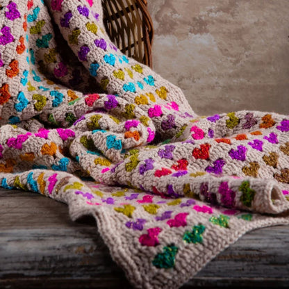 Crochet Heart Blanket