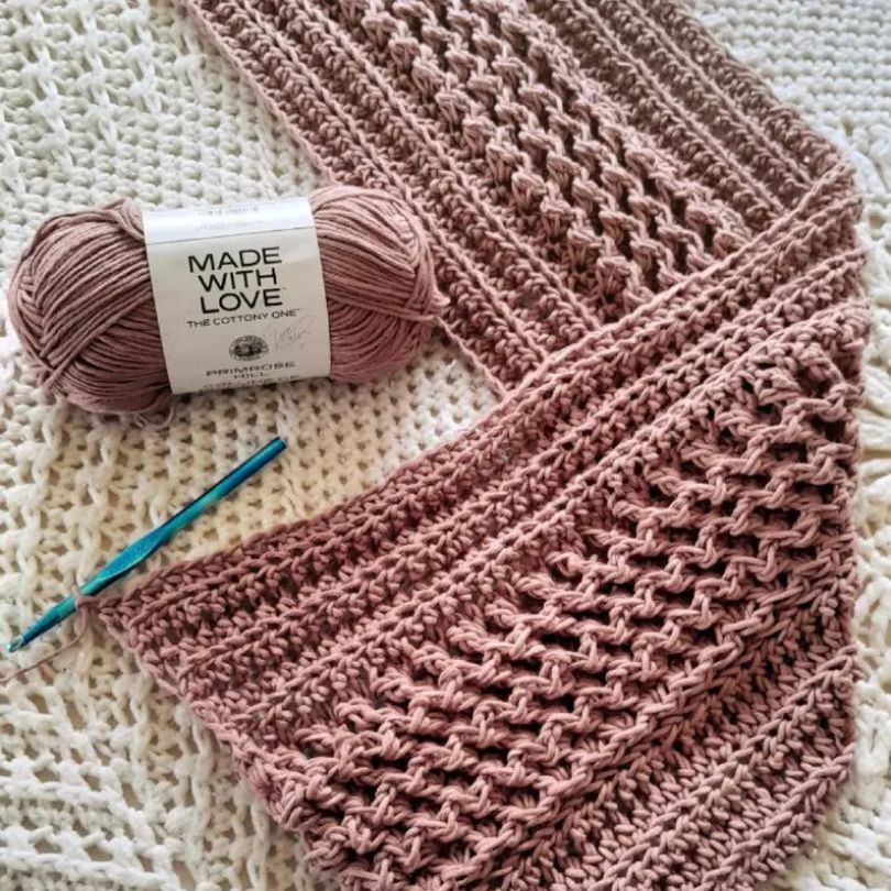 Zigzag Waffle Blanket
