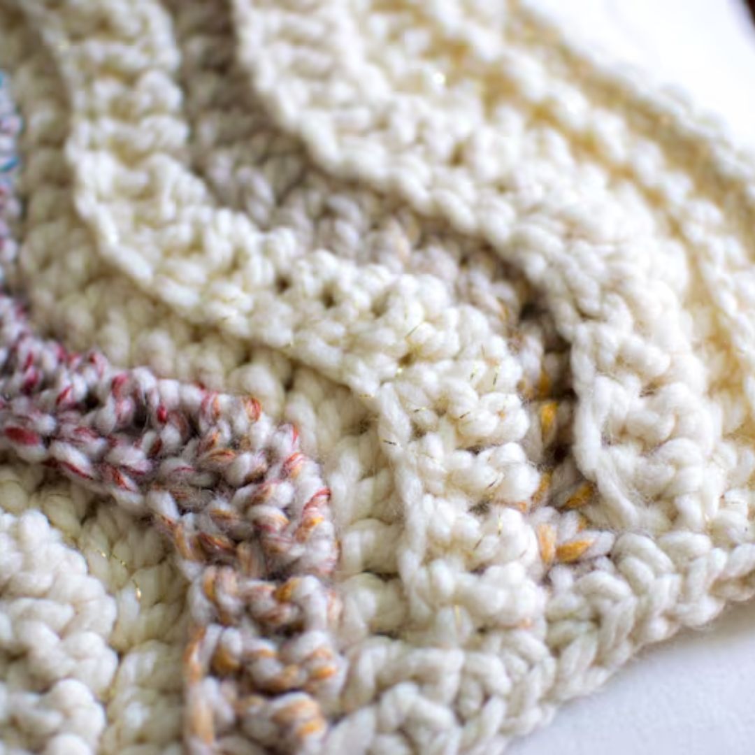 Chunky Modern Crochet Blanket