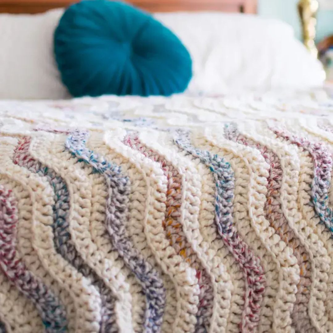 Chunky Wave Blanket