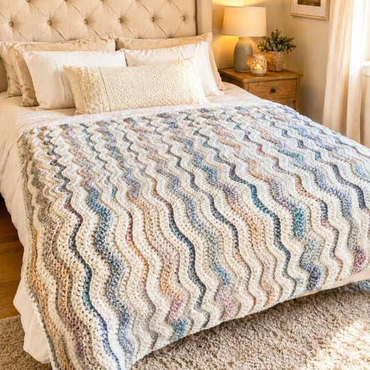 Chunky Wave Blanket
